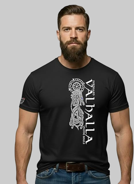 NORDGARD T Shirt Valhallas Wolf