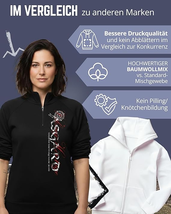 NORDGARD Zipper Sweatshirt Asgards Son