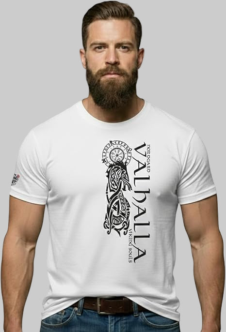 NORDGARD T Shirt Valhallas Wolf