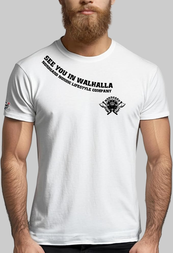 NORDGARD T Shirt Odins Wölfe
