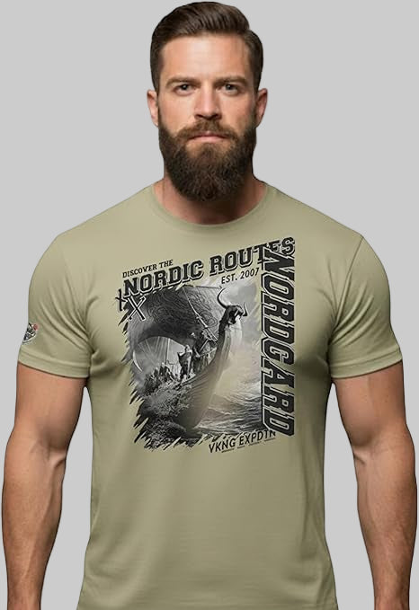 NORDGARD T Shirt Nordic Routes