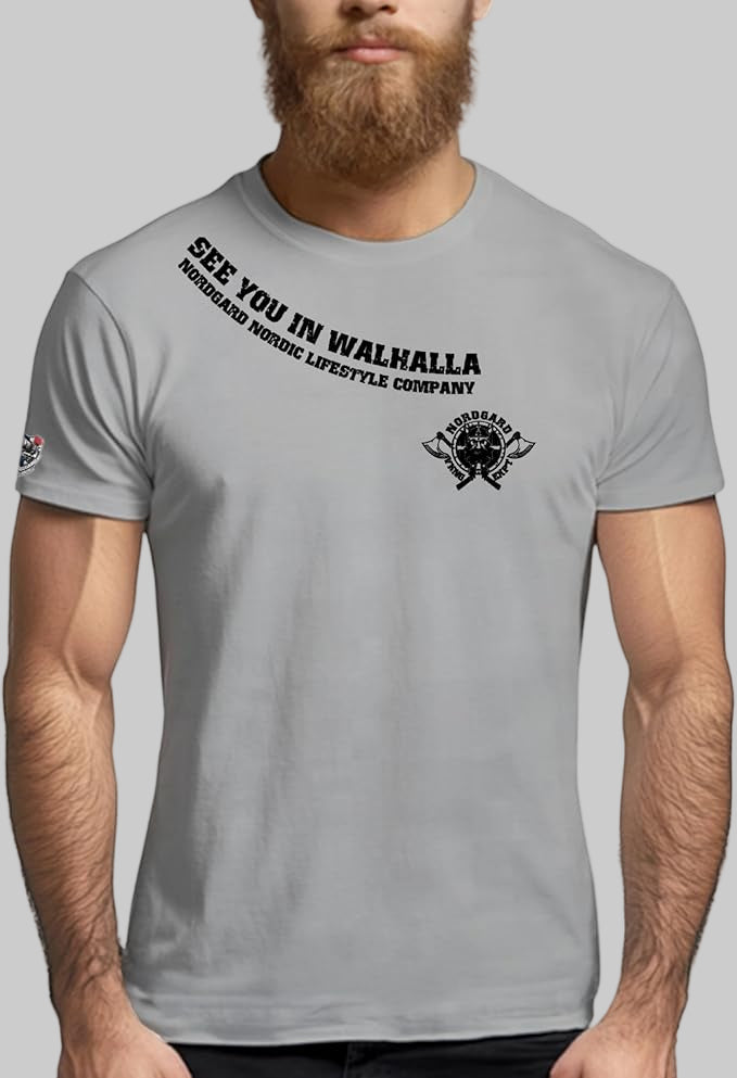 NORDGARD T Shirt Odins Wölfe