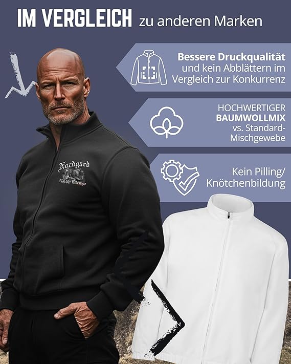 NORDGARD Sweatjacke Nordisk