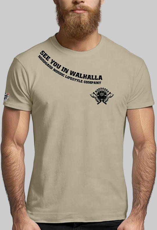 NORDGARD T Shirt Odins Wölfe