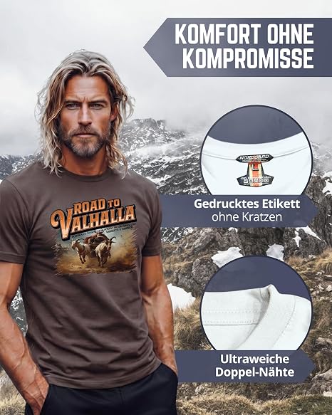 NORDGARD T Shirt Road to Valhalla