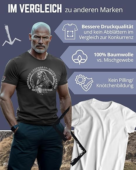 NORDGARD T Shirt Wodan