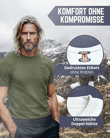 NORDGARD T Shirt Vegvisir 2