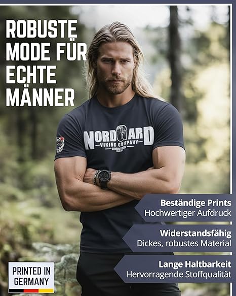 NORDGARD T Shirt Red Erik