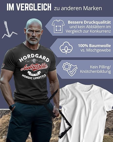 NORDGARD T Shirt Skjerme