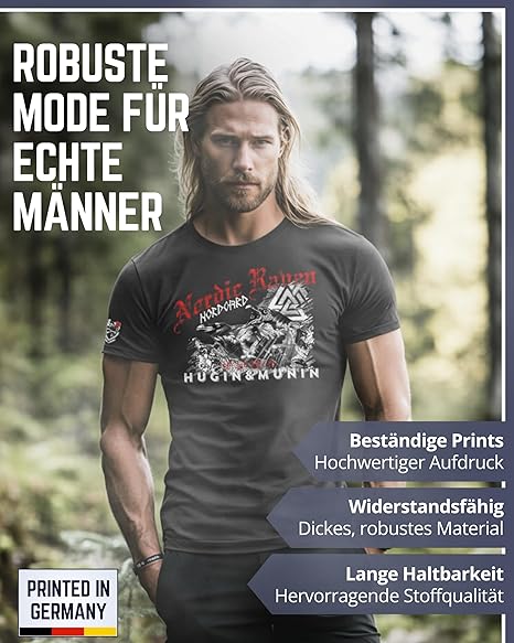 NORDGARD T Shirt Nordic Raven