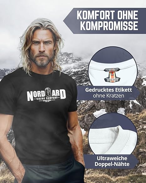 NORDGARD T Shirt Red Erik