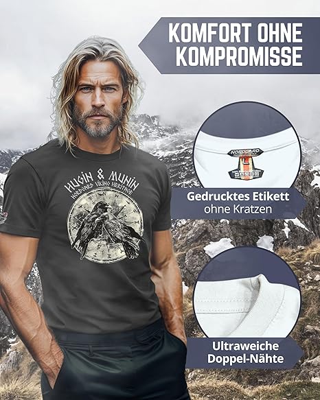 NORDGARD T Shirt Hugin und Munin 2