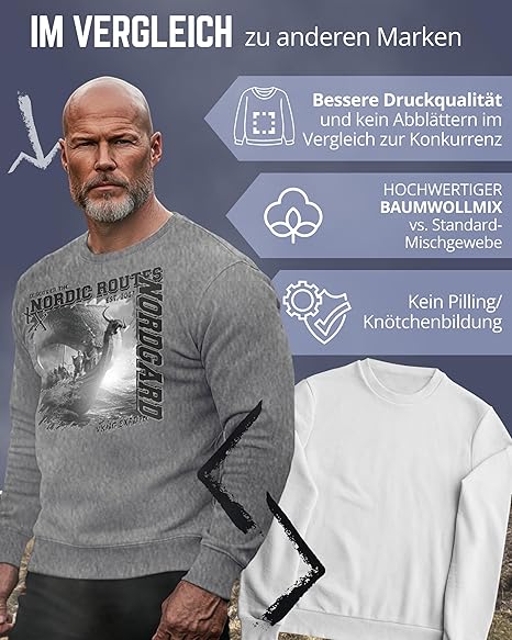 NORDGARD Sweatshirt Nordic Routes