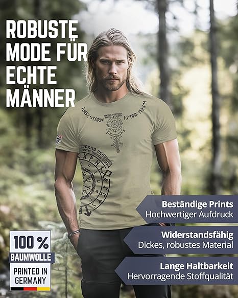 NORDGARD T Shirt Vegvisir 3