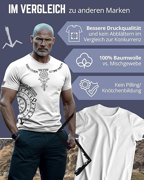 NORDGARD T Shirt Vegvisir 3