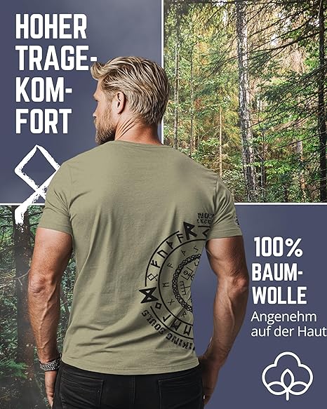 NORDGARD T Shirt Vegvisir 3