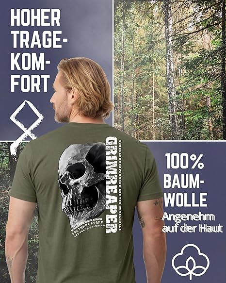 NORDGARD T Shirt Grimreaper