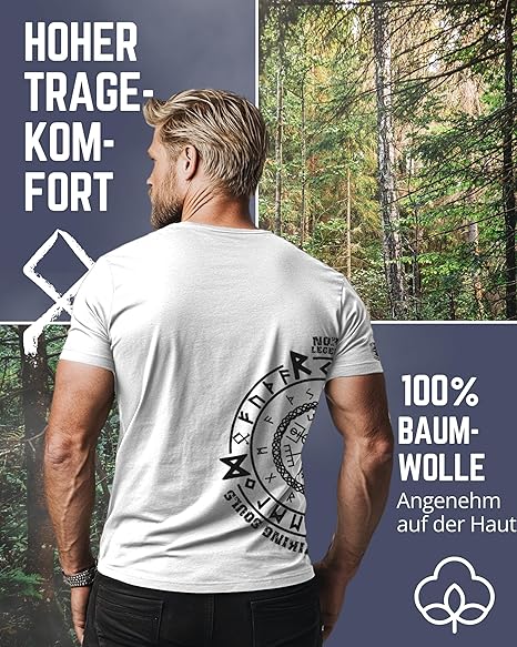 NORDGARD T Shirt Vegvisir 3