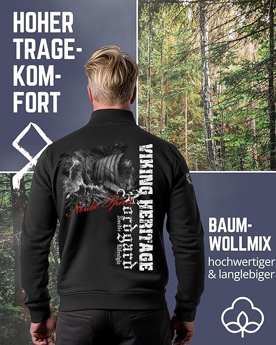 NORDGARD Sweatjacke Nordisk